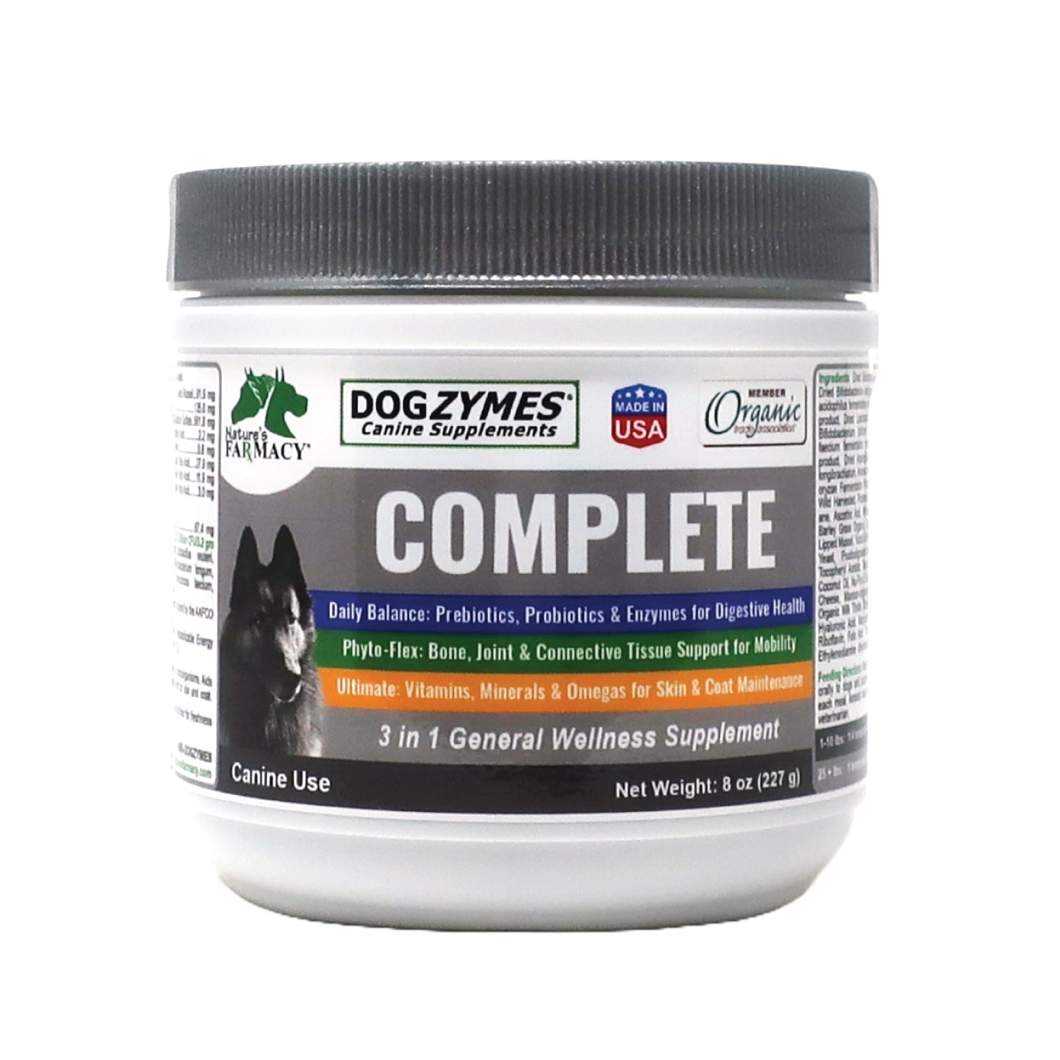 All-in-One Dog Nutrition Supplement Jar - 8 oz