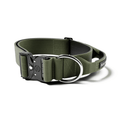 Wide Control-Handle Dog Collar Khaki / SMALL