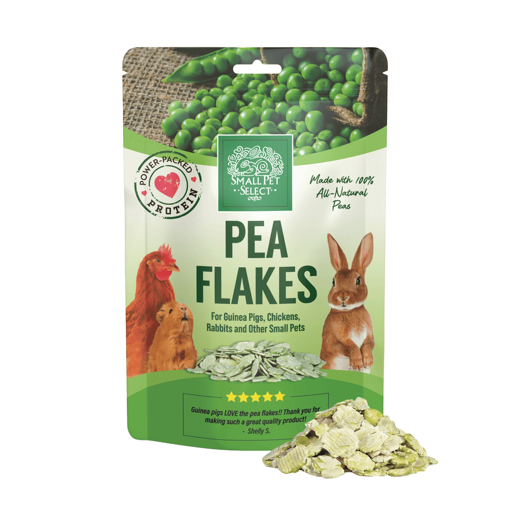 Green Pea Flake Small Pet Treats, 8oz
