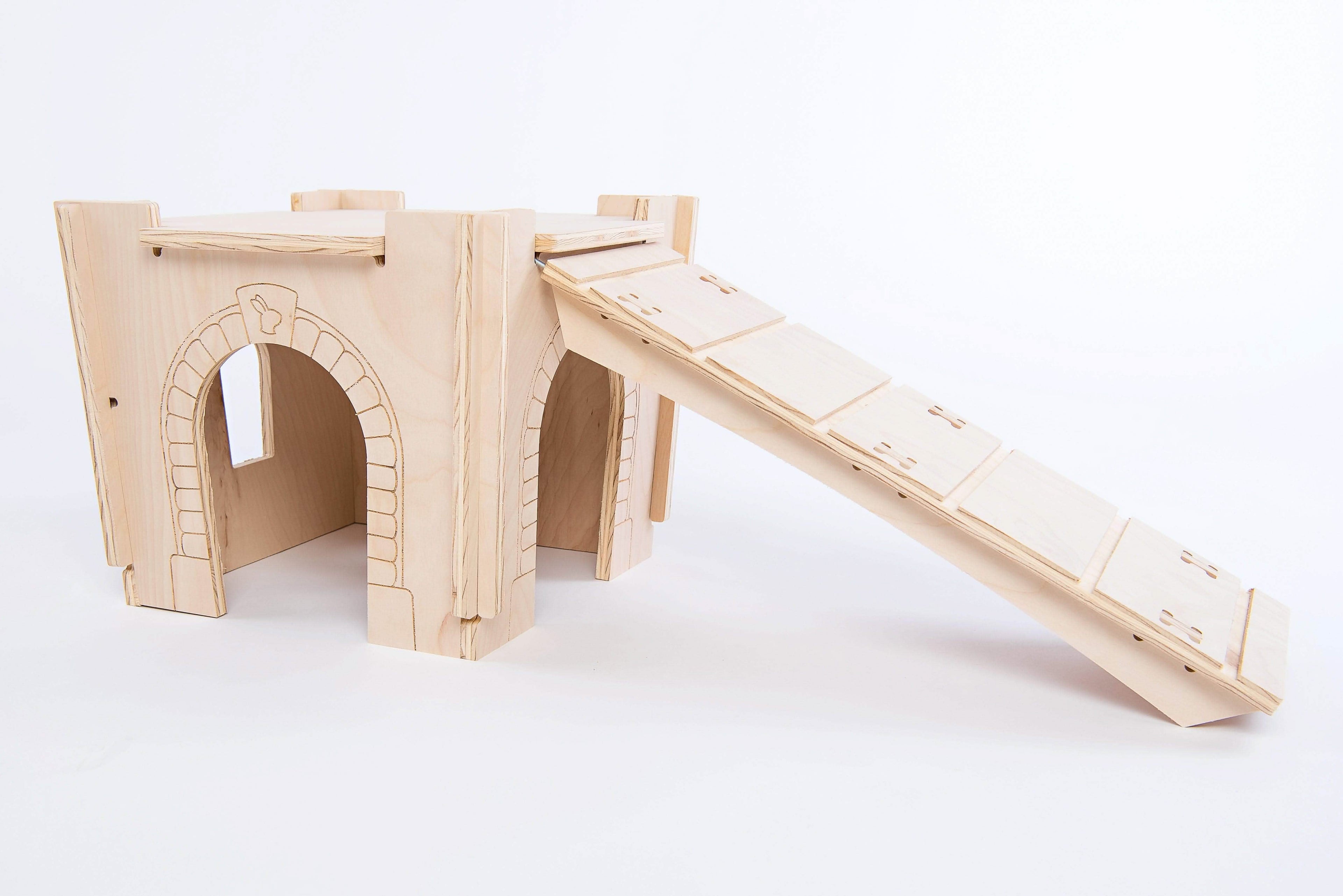 Small Pet Wooden Hideout Castle product image 4