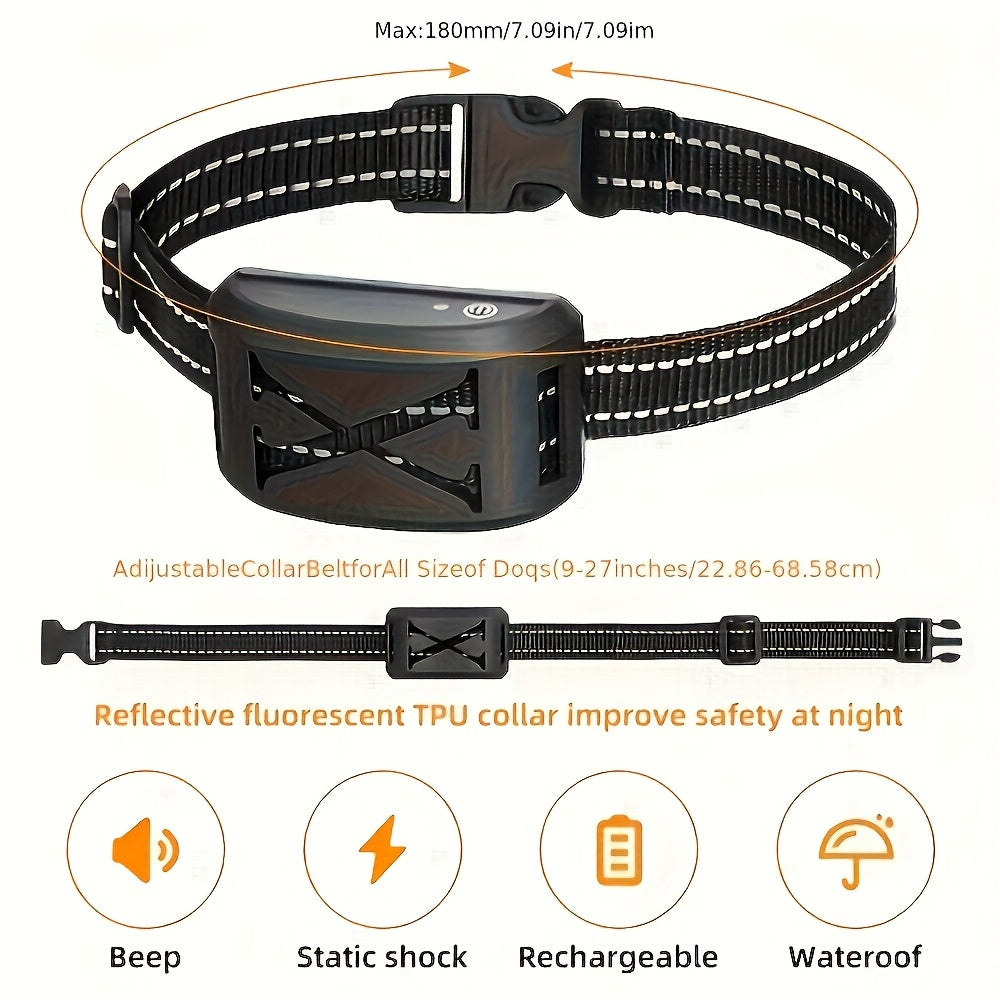 Wireless Dog Fence System with Remote Training Collar - 2.4GHz 800ft Range, 9-Level Adjustable, Containment System for Small Medium Large Dogs, 1/2/3 Dogs