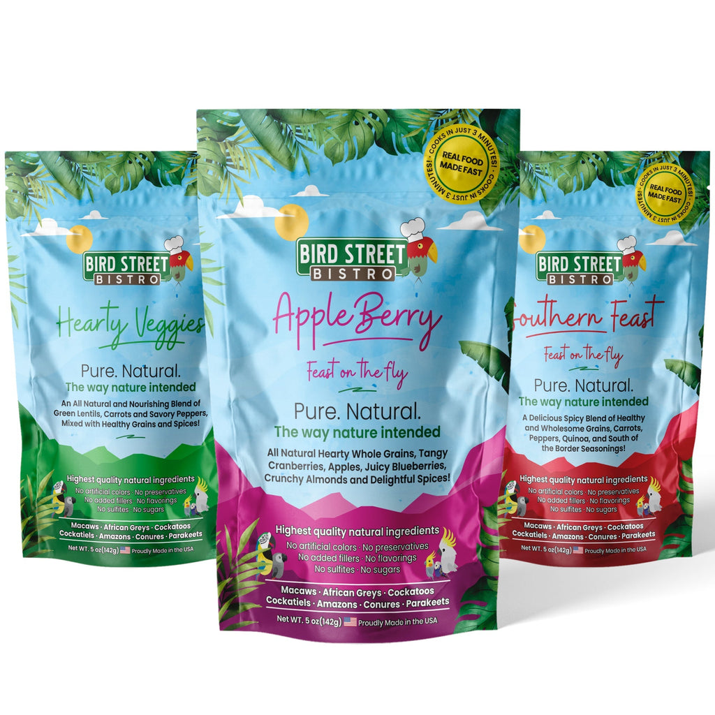 Parrot Food Tri-Pack Sampler Default Title