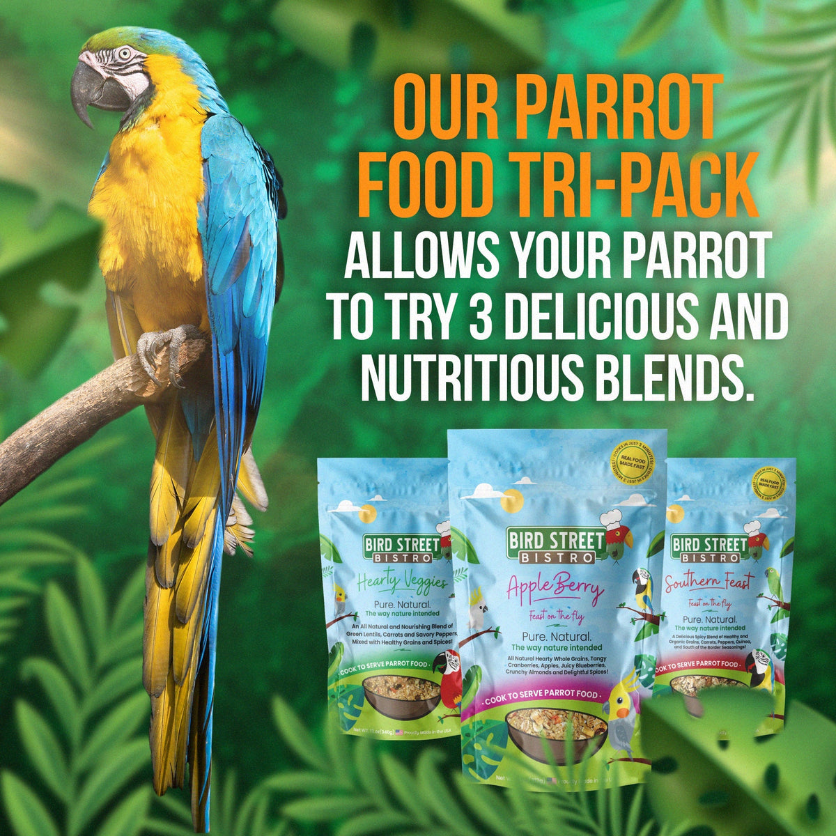 Parrot Food Tri-Pack Sampler product image 4