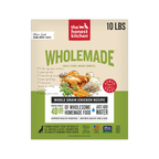 Dehydrated Whole Grain Chicken Dog Food for Easy Homemade-Style Meals, Toppers, and Enrichment Toys - 10 lb
