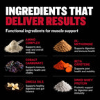 Dog muscle support tablets with protein vitamins and minerals, product image 3