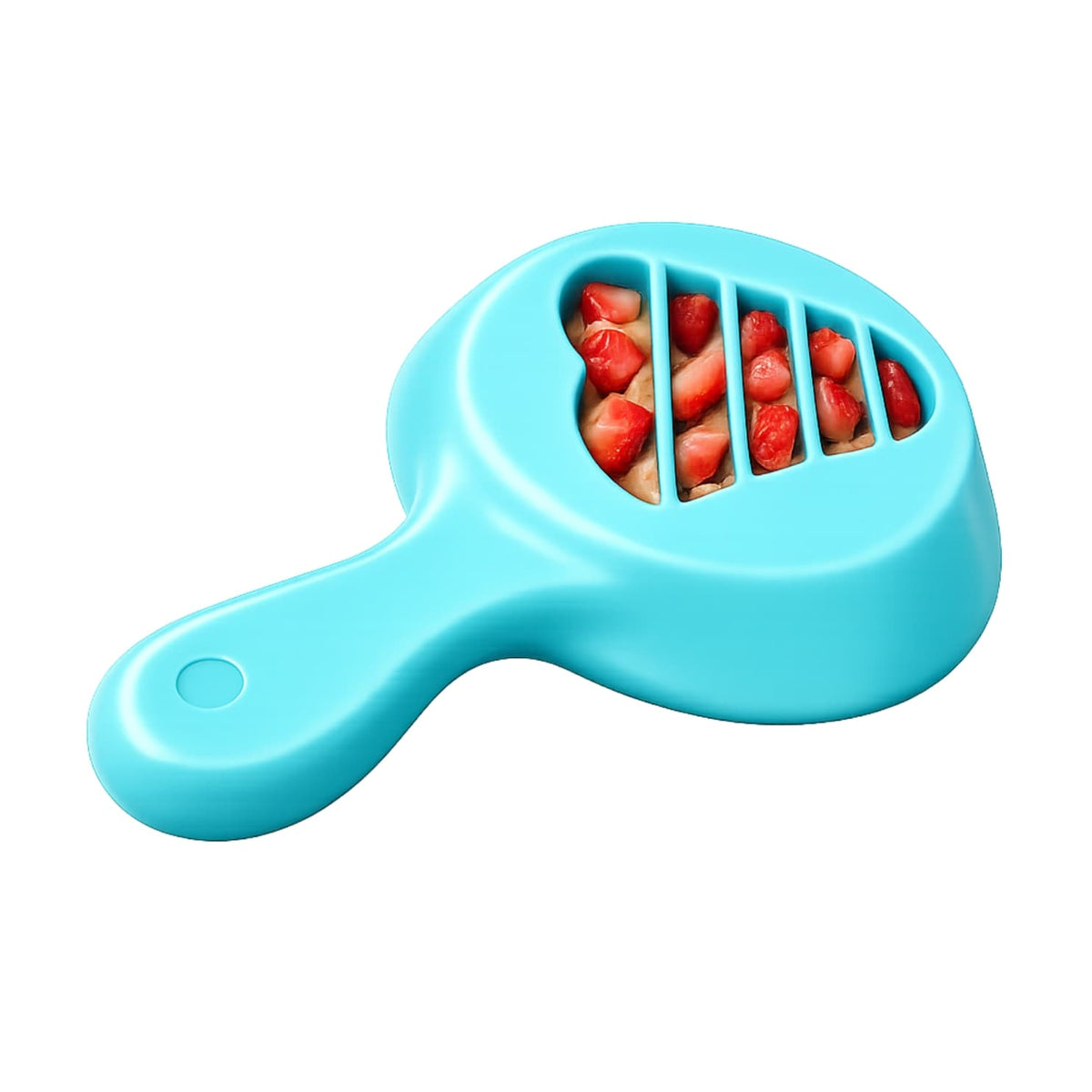 Dog Enrichment Toy, Blue Flame Sizzle Paw Skillet for Stuffed and Frozen Treat Licking Sessions