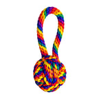 Rope Dog Toy for Tug-of-War, Training Rewards and Energetic Interactive Play at Home or Outdoors