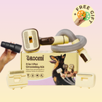 Vacuum Pet Grooming Brush Kit Default Title