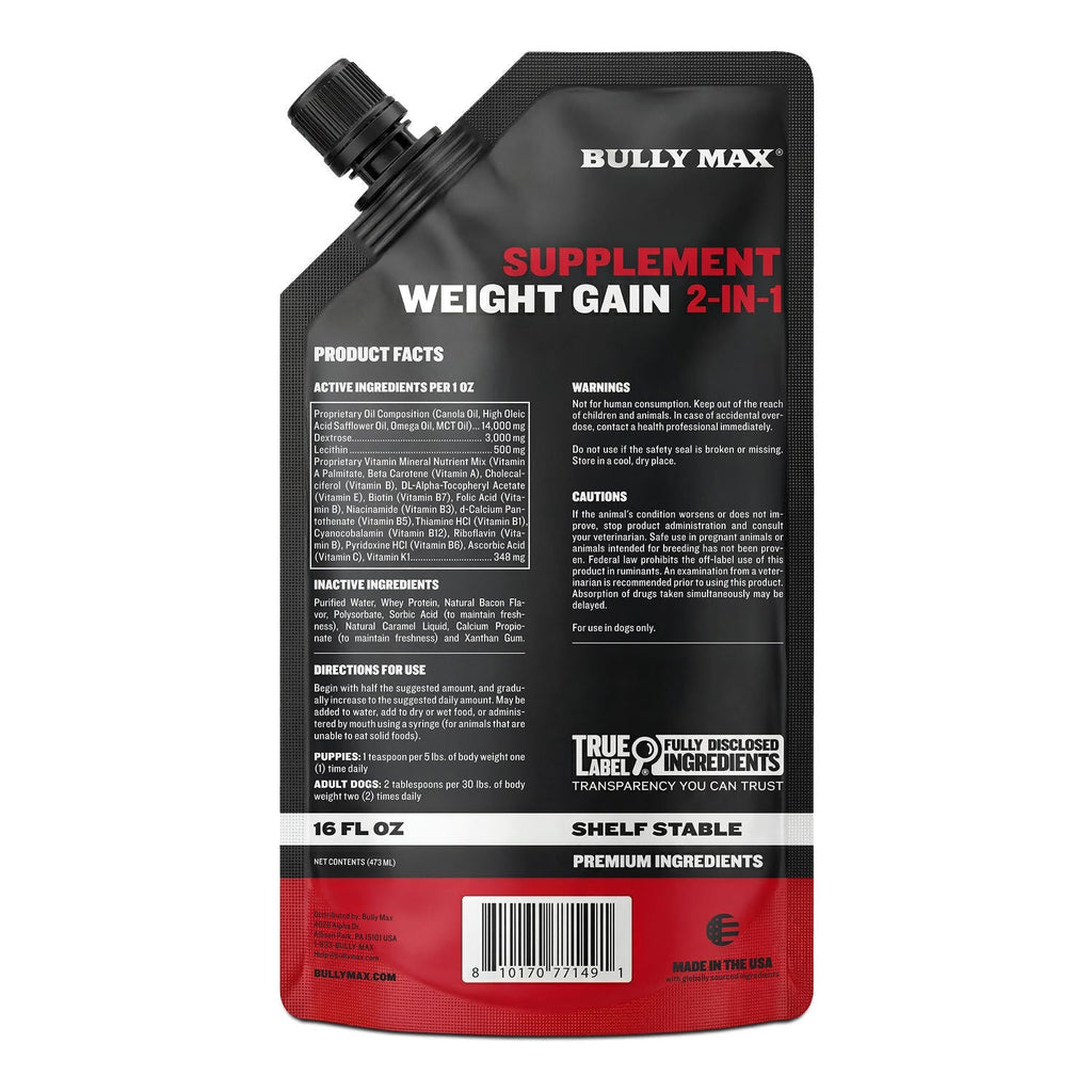 High-Calorie Liquid Dog Weight Supplement product image 9