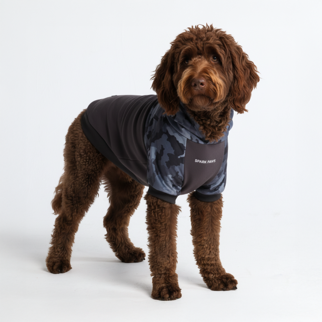 Stretch Fleece Camo Dog Hoodie product image 69
