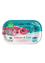 Salmon and Cod Dog Food Topper 4.59 oz (Case of 12)