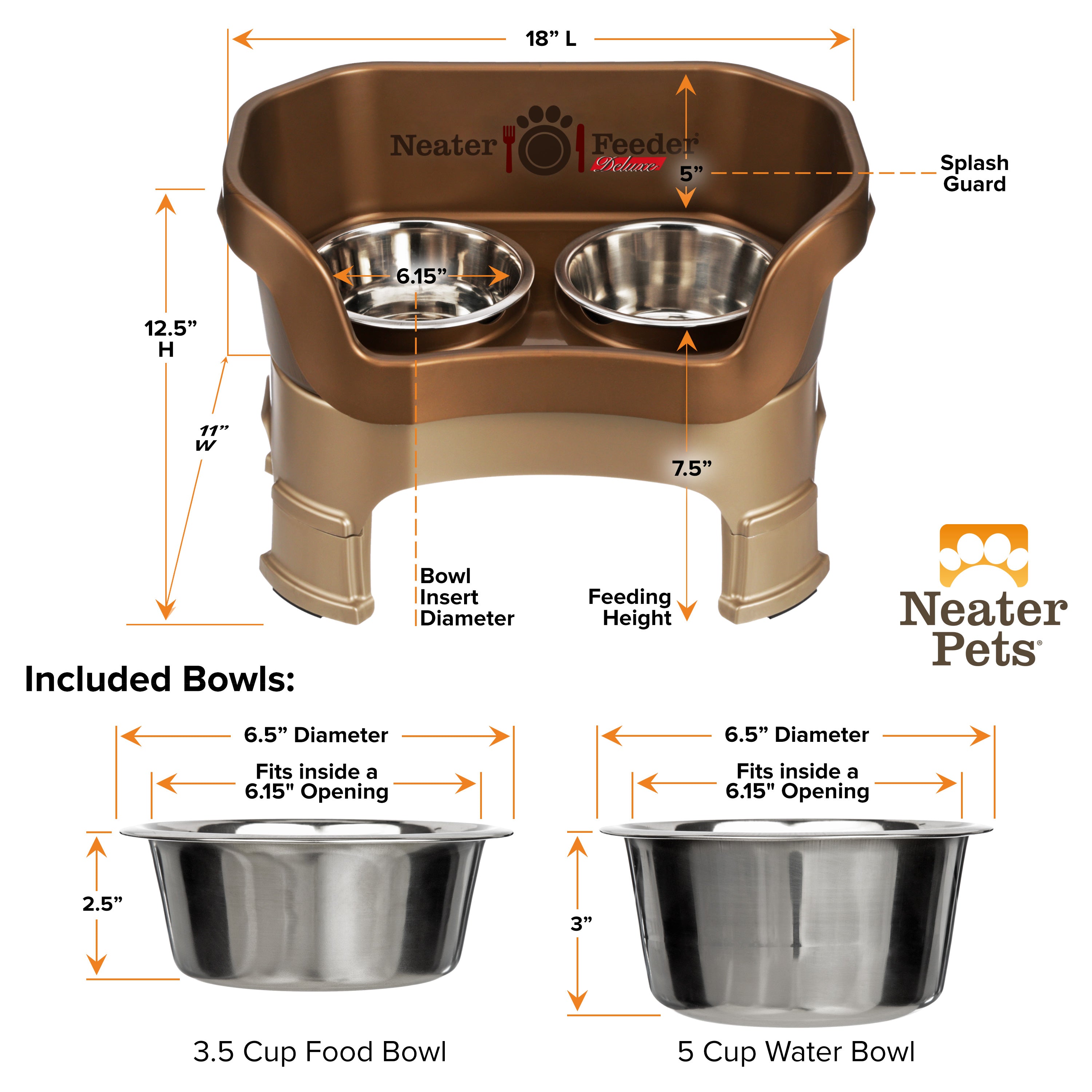 Elevated Spill-Containment Pet Feeder product image 86