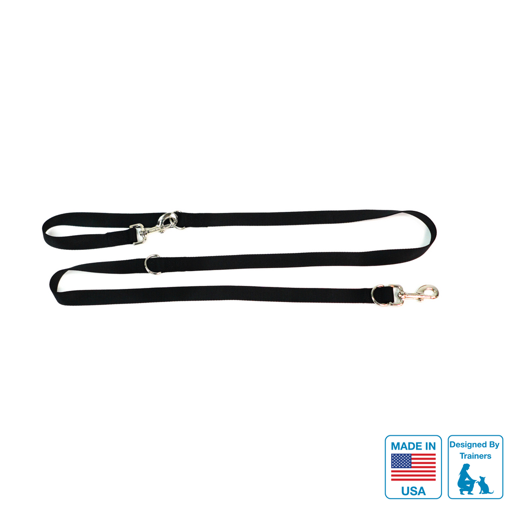 Multi-Function Dog Leash Small/Medium / Black