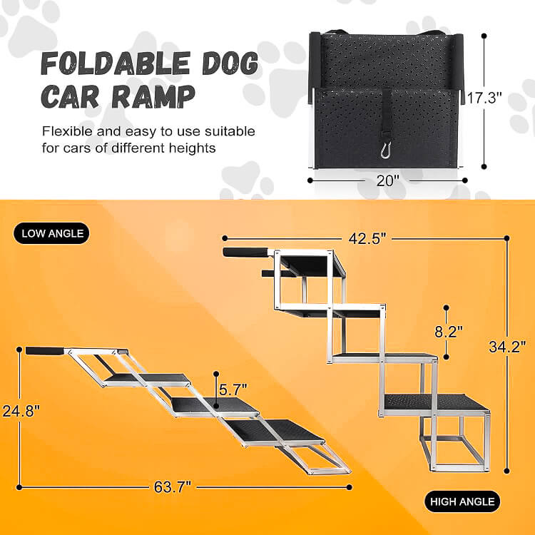 Portable Vehicle Dog Stairs product image 3