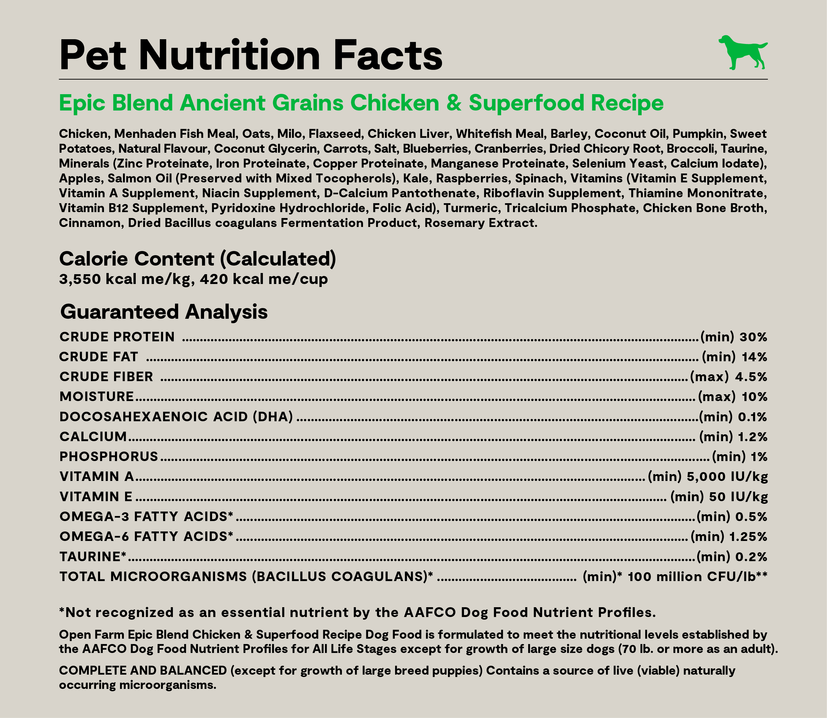 High-Protein Chicken Dry Dog Food product image 3