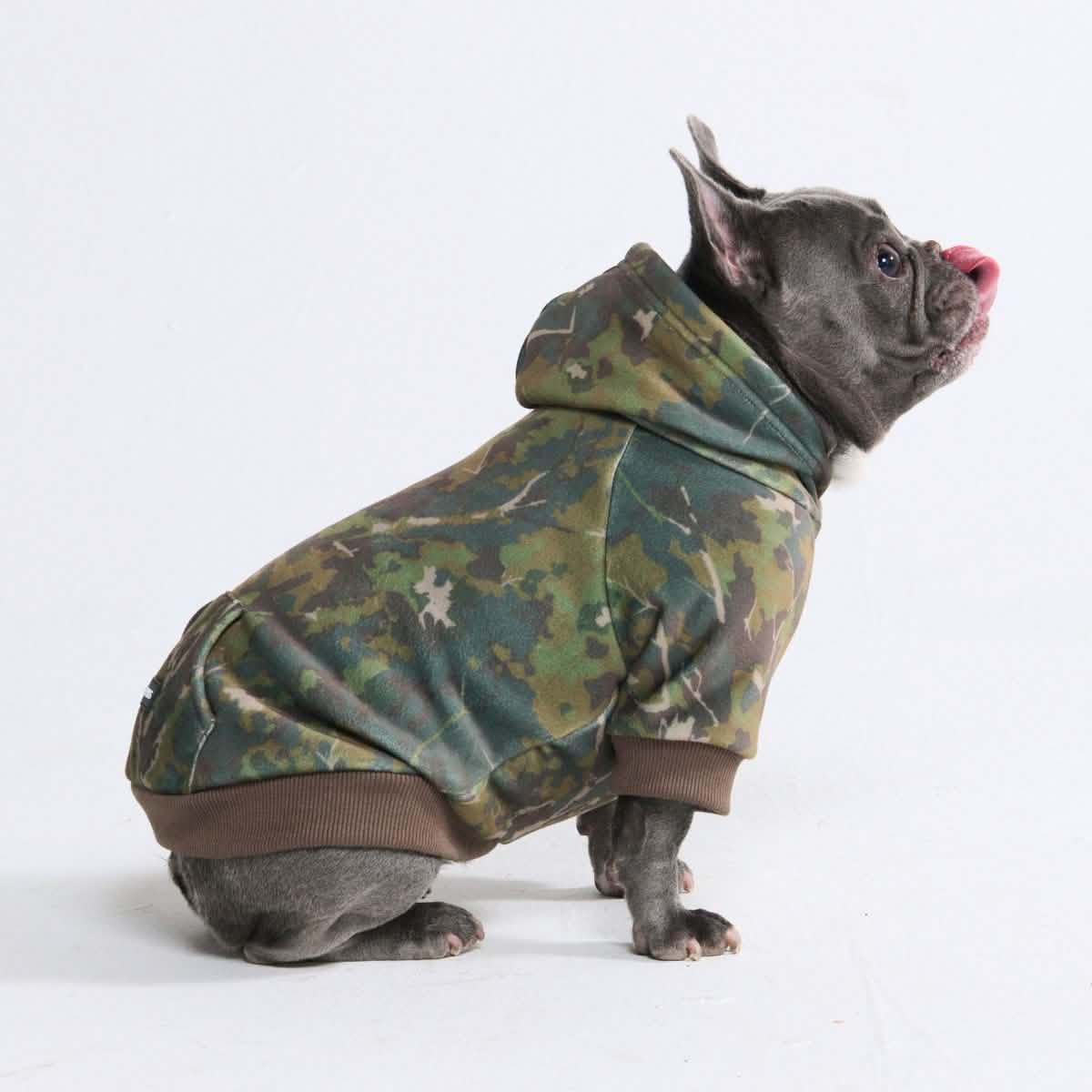 Stretch Fleece Camo Dog Hoodie product image 2