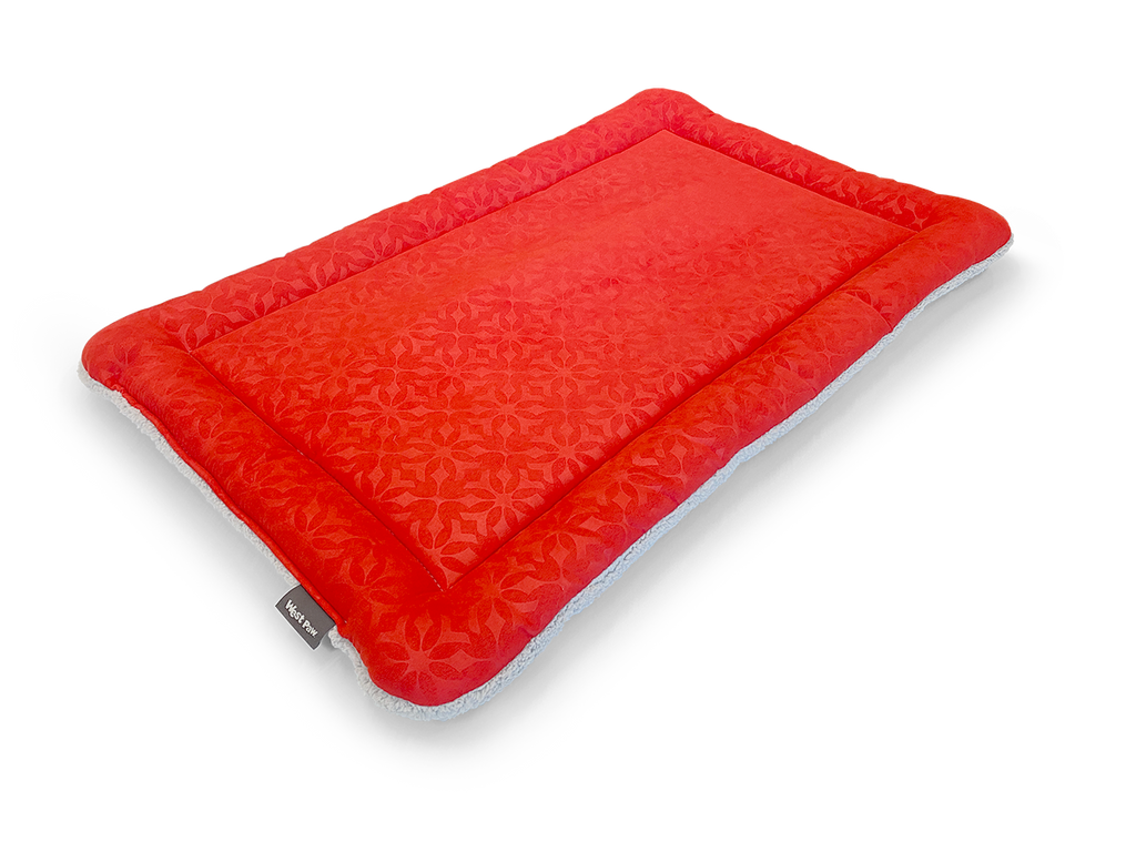 Reversible Dog Travel Mat XS / Crimson Ice