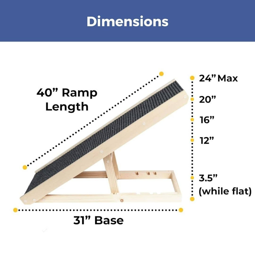 Adjustable Wooden Dog Ramp product image 9