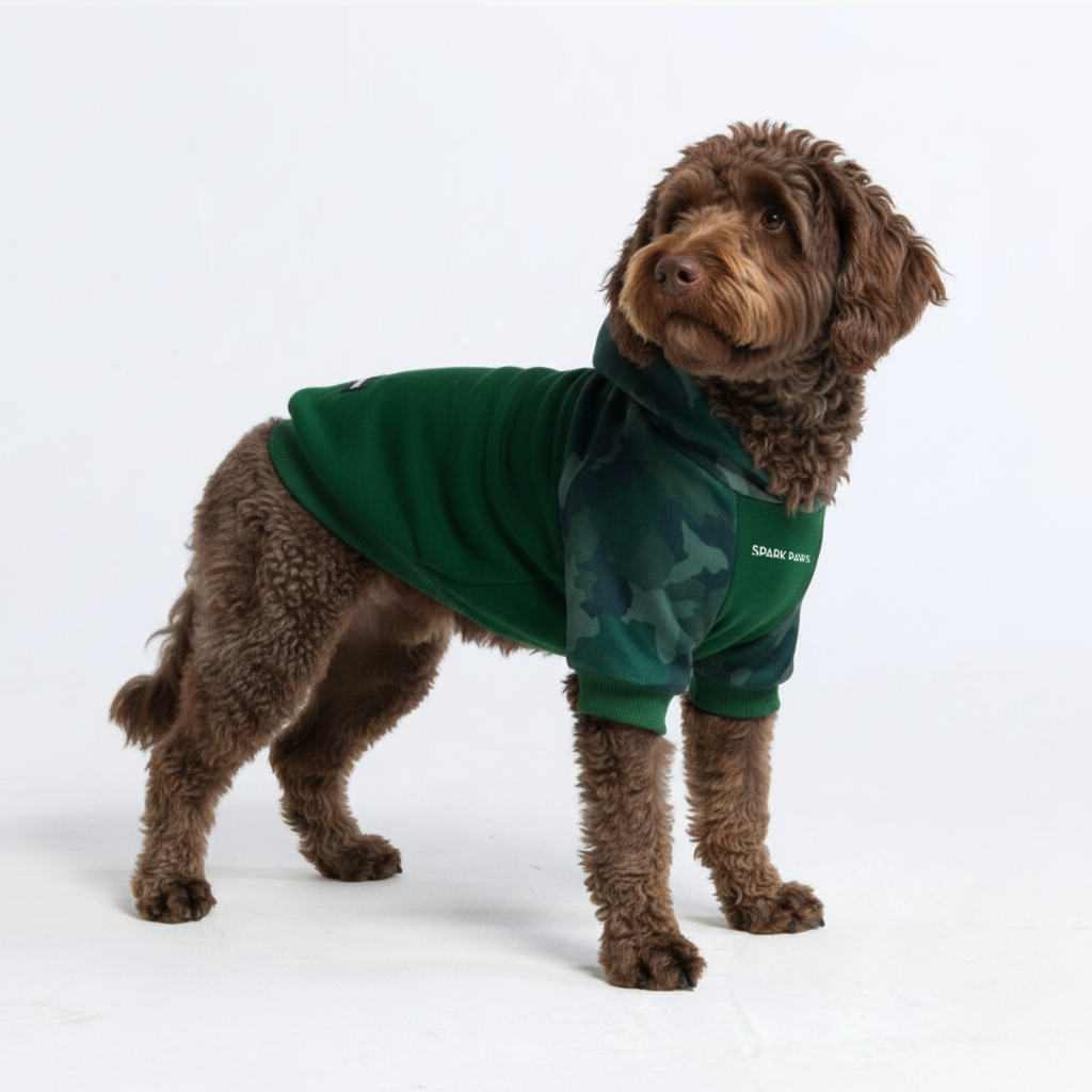 Stretch Fleece Camo Dog Hoodie product image 31
