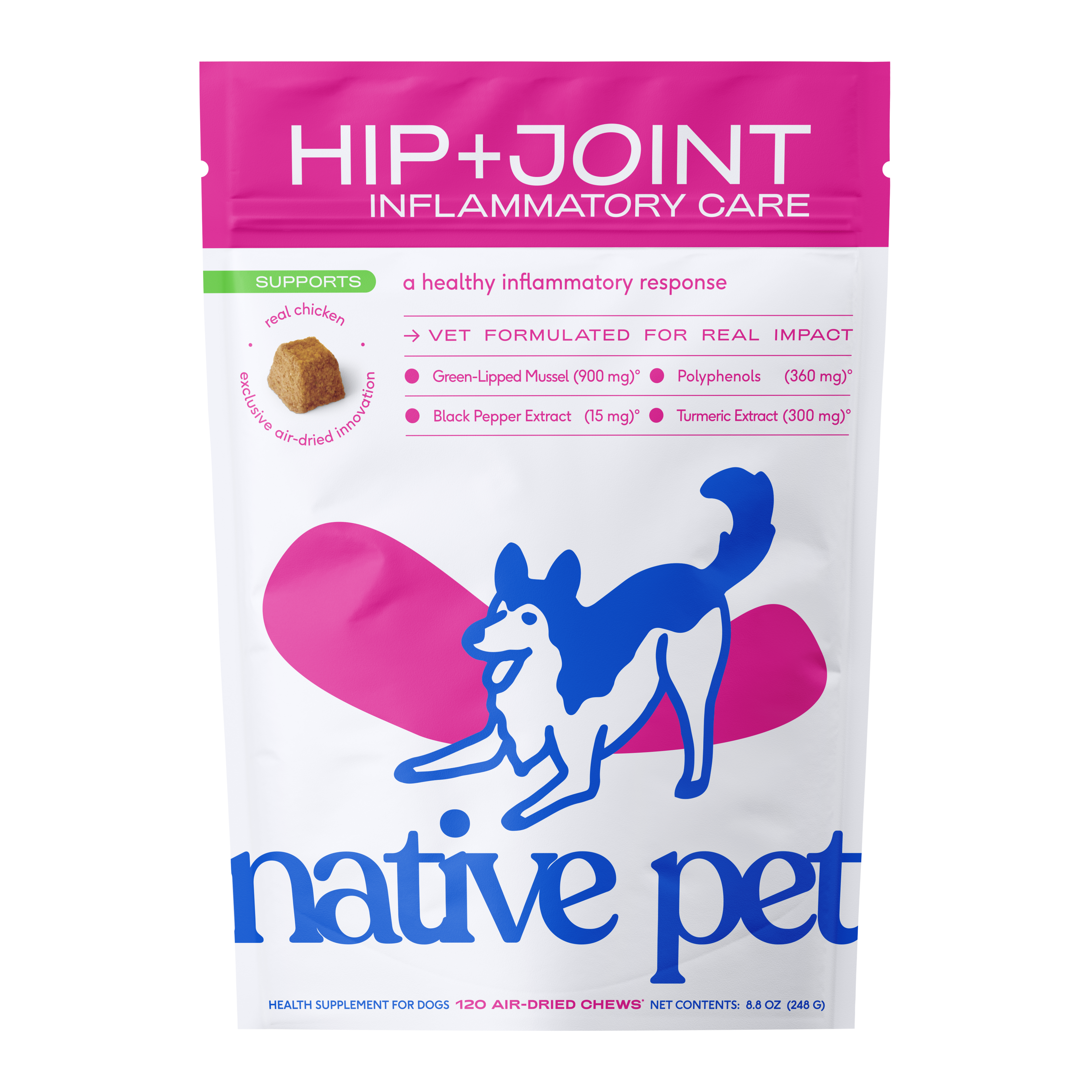 Dog Hip and Joint Support Chews 30 chews