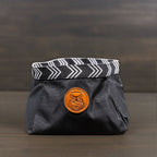 Packable Dog Travel Bowl Black