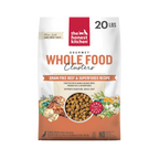 Grain Free Beef Dry Dog Food Made from Whole Food Clusters for Complete Daily Feeding and Training, 20 lb