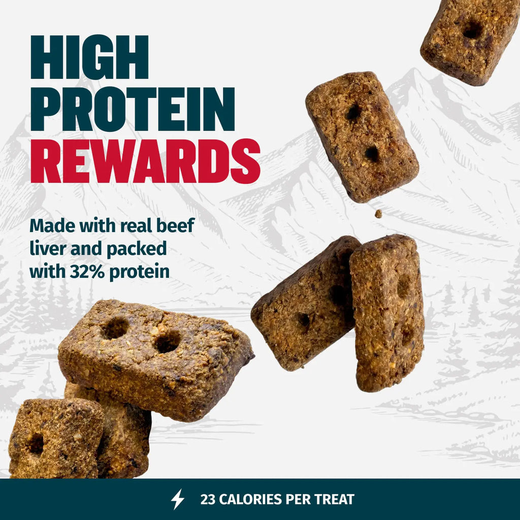 High protein beef dog treats with real beef liver, product image 4