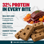 High protein beef dog treats with real beef liver, product image 5
