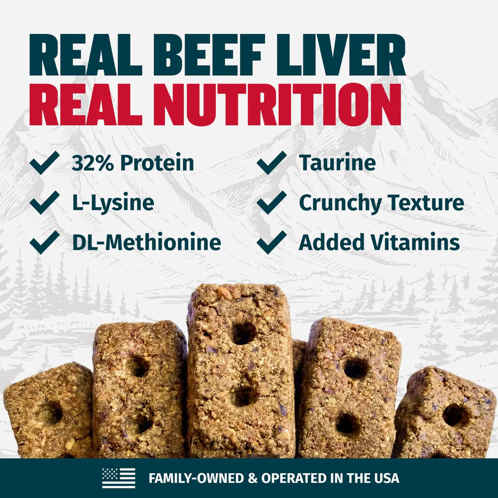High protein beef dog treats with real beef liver, product image 6