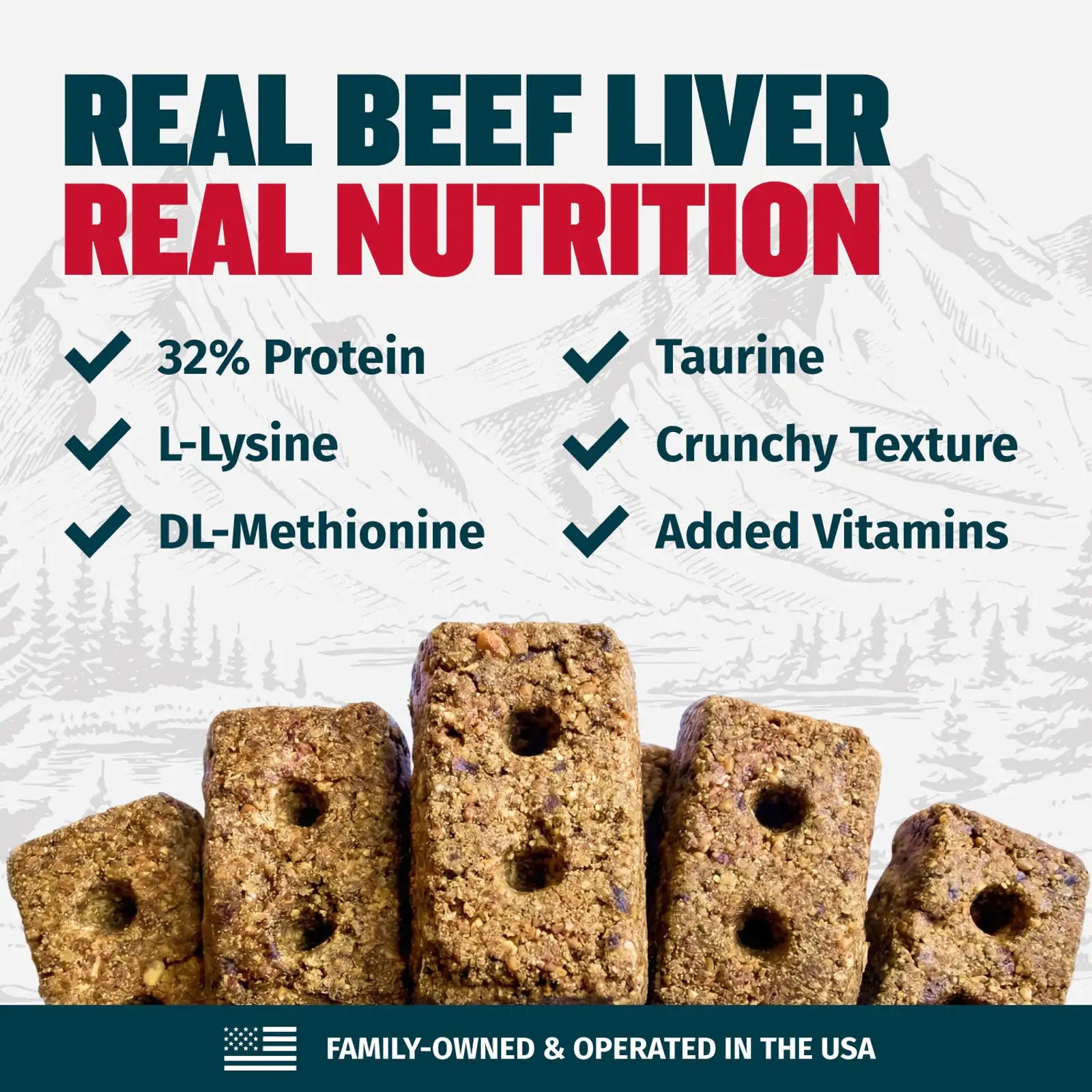 High protein beef dog treats with real beef liver, product image 6