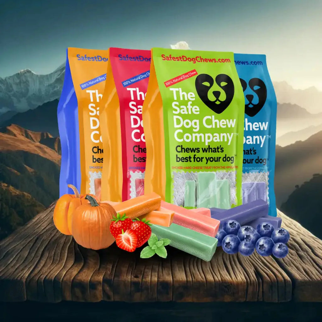 Himalayan yak dog chews four flavor variety pack, product image 1