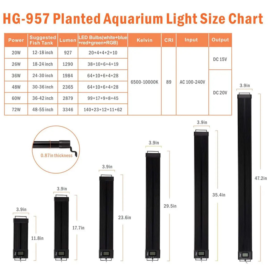 LED Aquarium Light product image 4