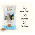 Layer chicken feed with grub protein and whole grains, product image 8