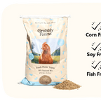 Layer chicken feed with grub protein and whole grains, product image 9