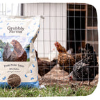 Layer chicken feed with grub protein and whole grains, product image 17