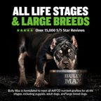 Low fat high protein dog food with lamb meal 25 11 formula, product image 3