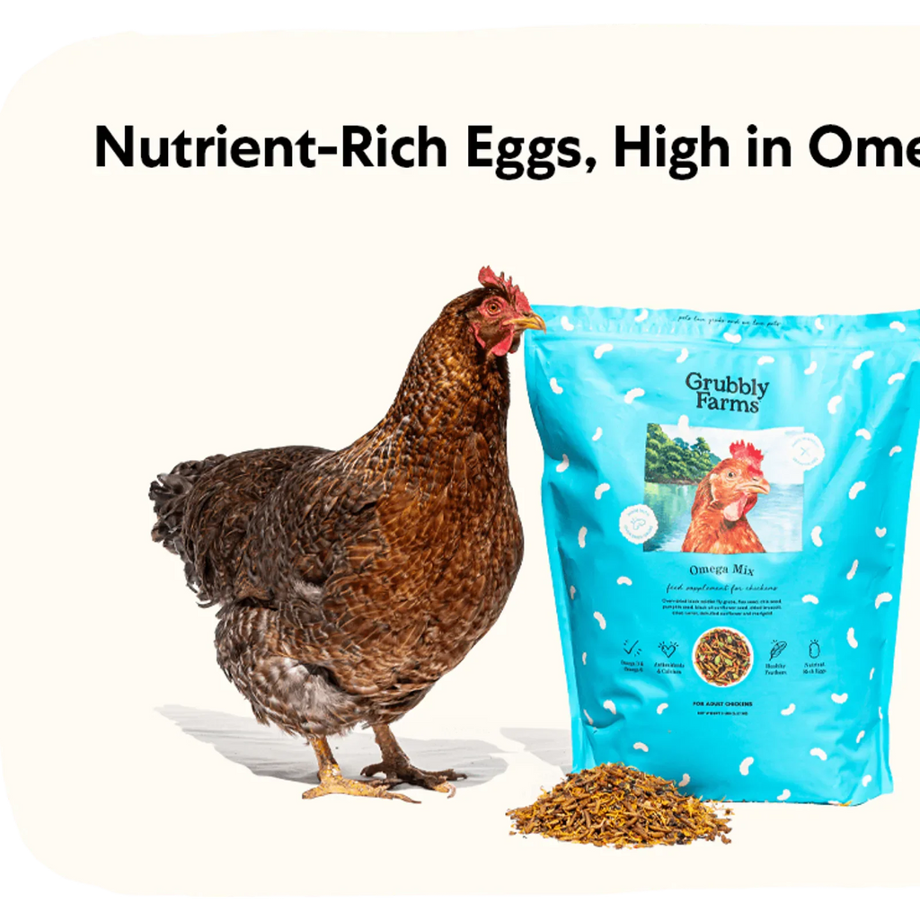 Omega-Rich Chicken Feed Supplement, 5 lb