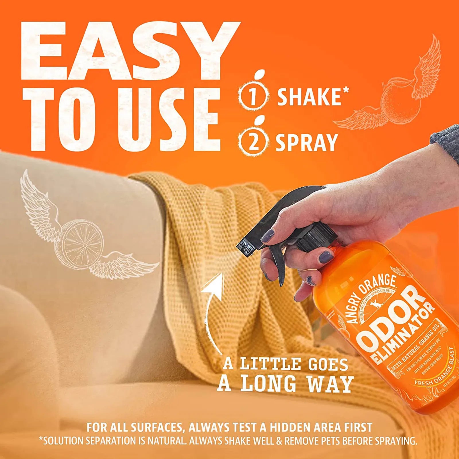 Orange Oil Pet Odor Eliminator Spray product image 3