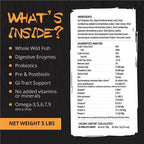 Origins 5-in-1 Dog Supplement, Powdered Food Topper for Active Dogs - Rogue Pet Science