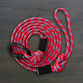 Rope dog leash with locking carabiner for outdoor walks - S84-DOG-P01-V001