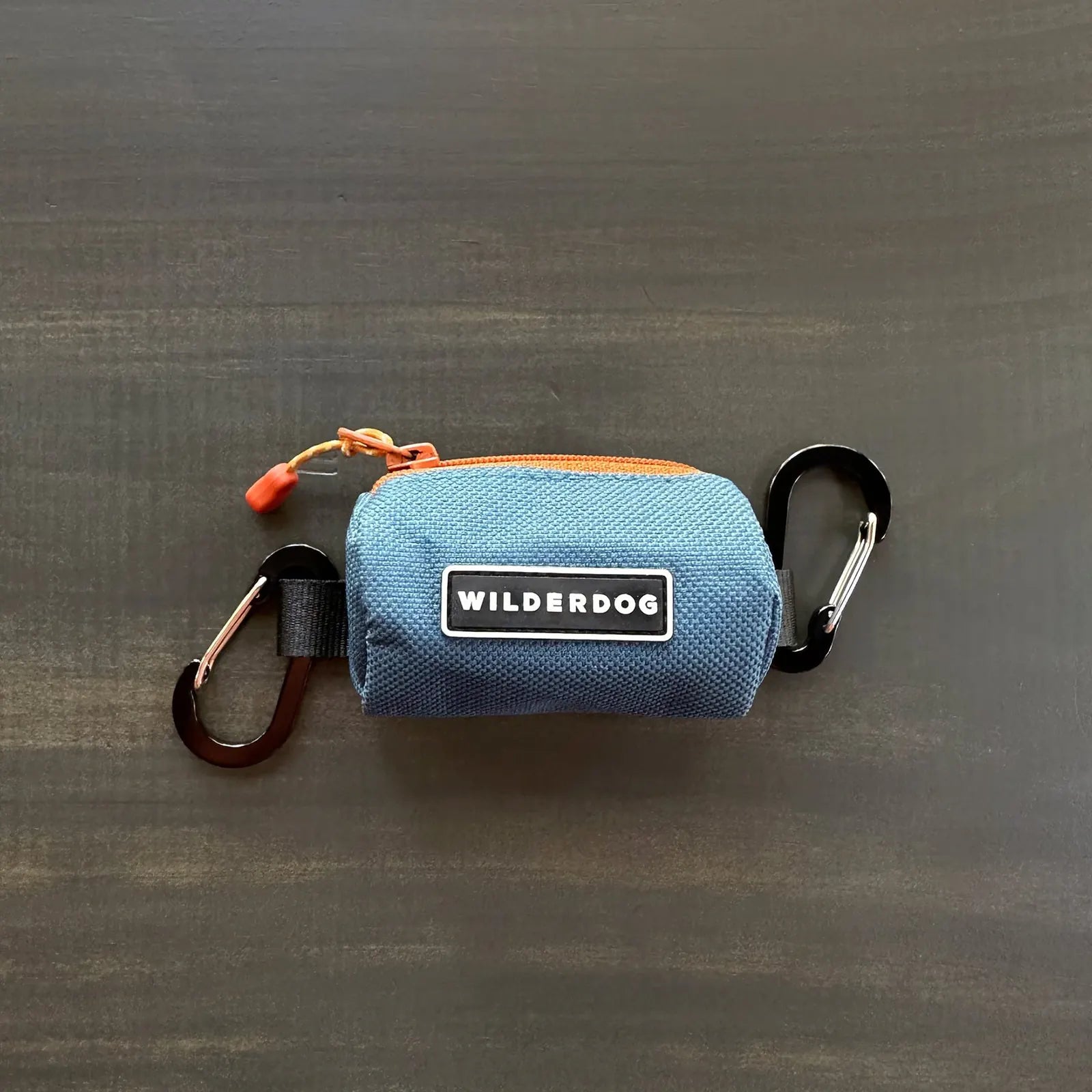 Dog waste bag holder with two mini carabiners - S84-DOG-P03-V004