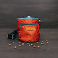 Dog training treat pouch with magnetic and zip closures - S84-DOG-P04-V001