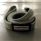 Olive waterproof six foot dog leash for wet walks