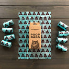 Extra thick dog waste bags in a 120 count pack