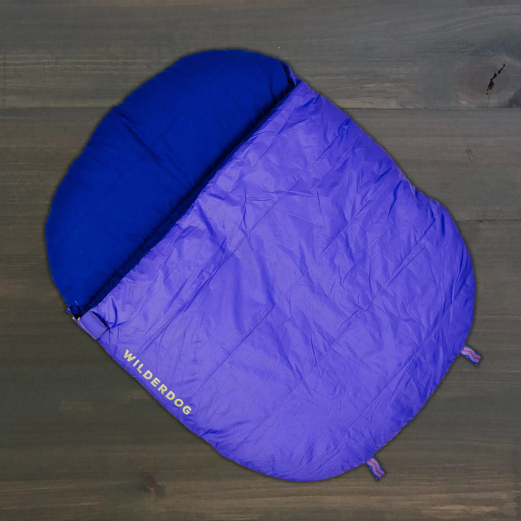 Water resistant dog camping sleeping bag with stuff sack - S84-DOG-P08-V001