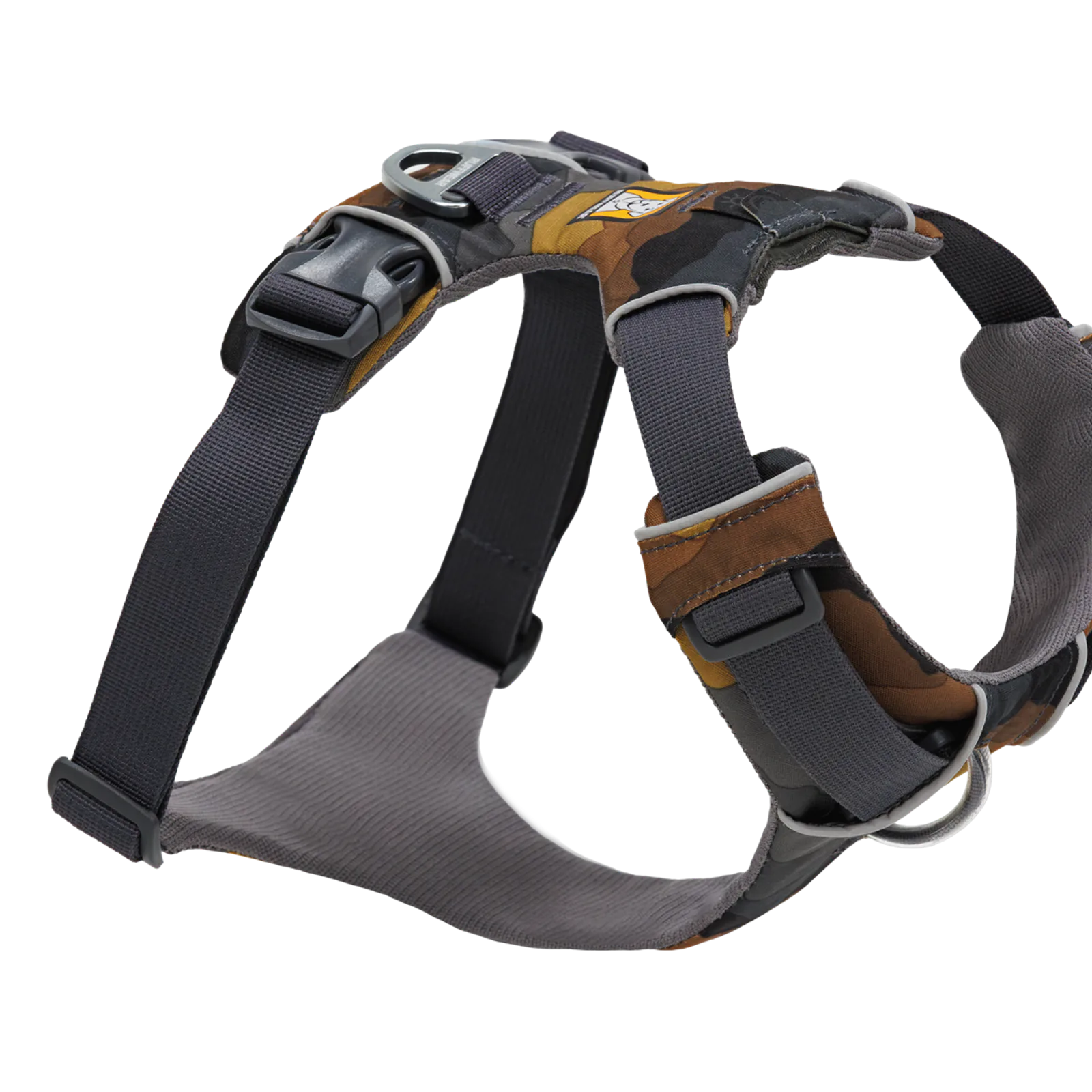 Padded Dog Harness for Daily Walks with Front and Back Leash Attachment Points and Reflective Trim, XXSmall / Moonlight Mountains (964) / New