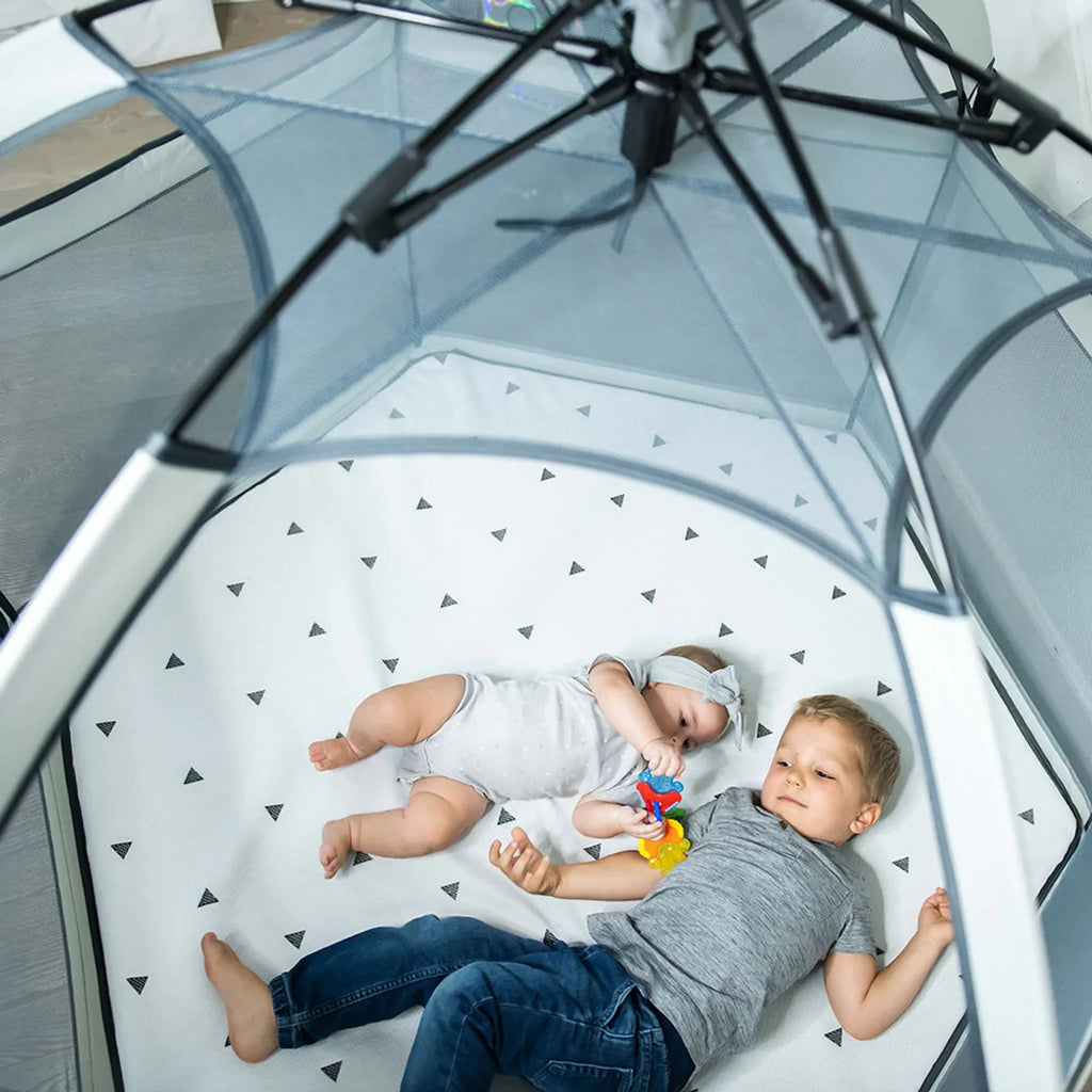 Portable pop up playpen with UPF shade and mesh walls, product image 10