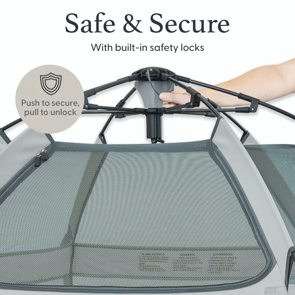 Portable pop up playpen with UPF shade and mesh walls, product image 16