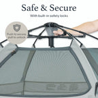 Portable pop up playpen with UPF shade and mesh walls, product image 16