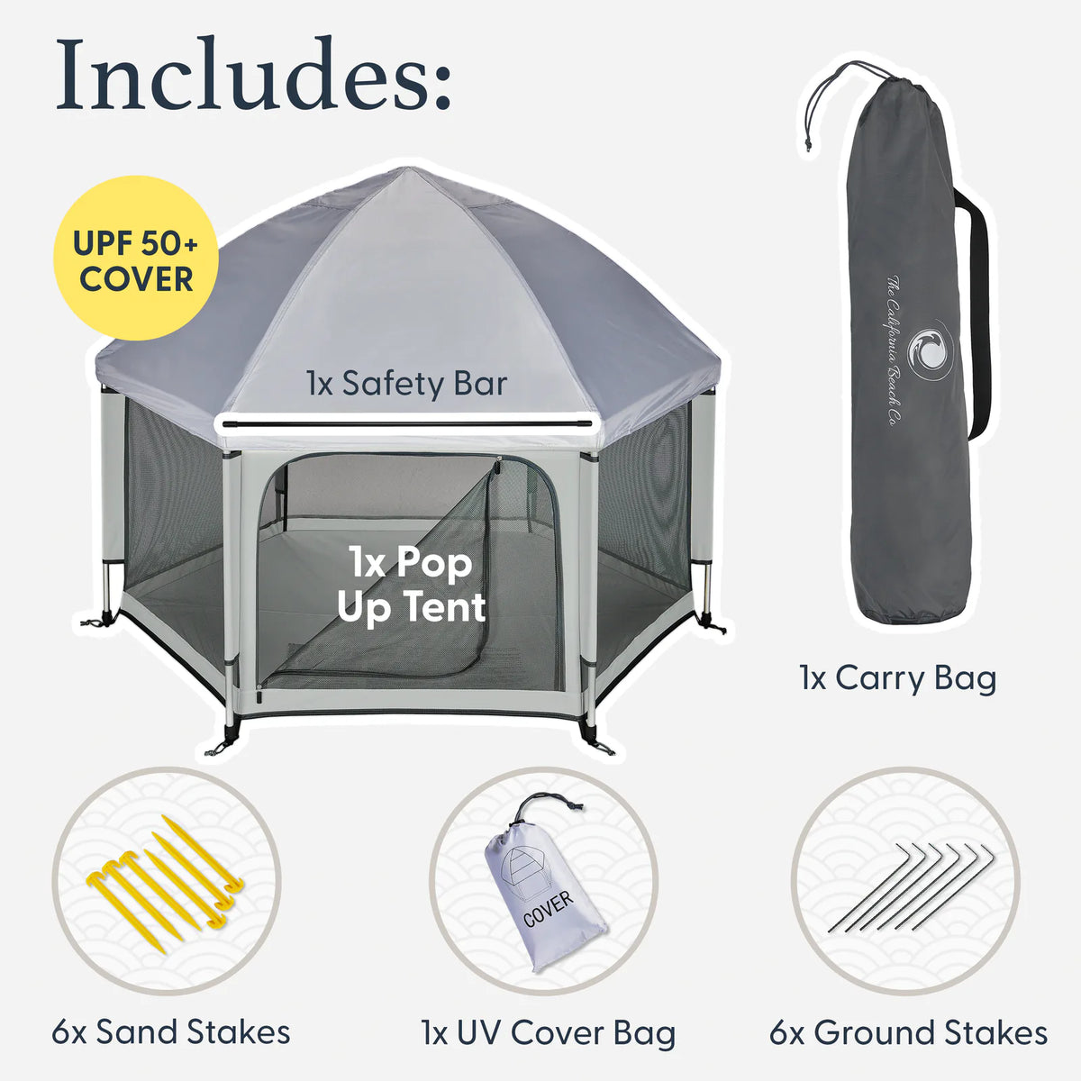 Portable pop up playpen with UPF shade and mesh walls, product image 17